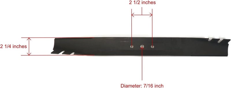 Toro 22" Recycler Mower Replacement Blade 59534P Display pack contains 131-4547-03 (Genuine). - Image 3